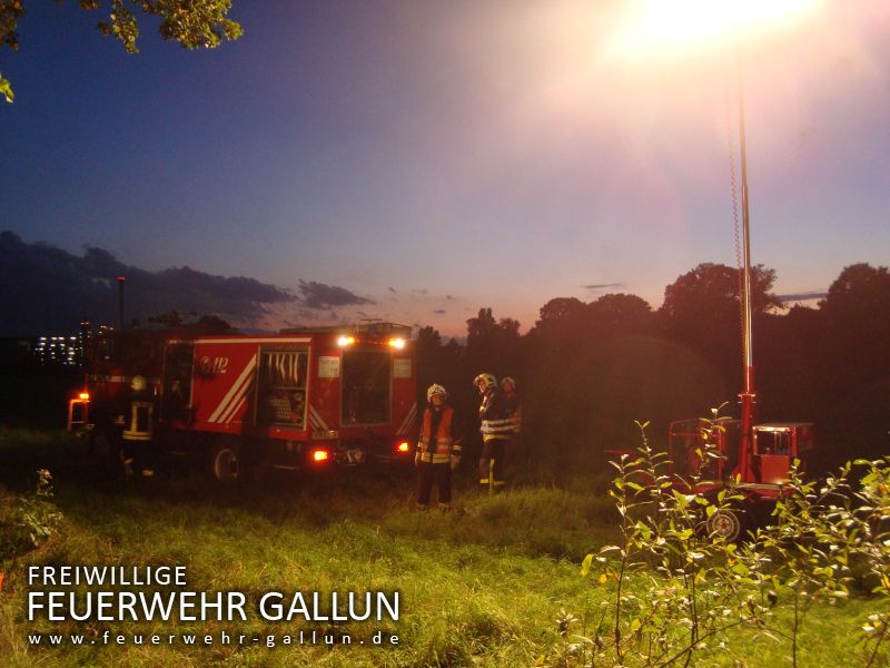 Ausbildung mit der Feuerwehr Brusendorf